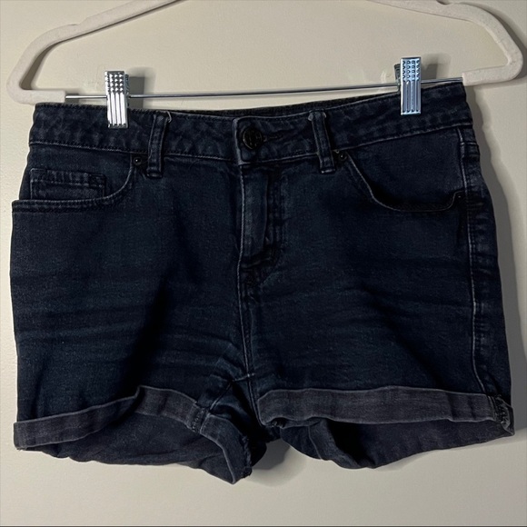 BDG Denim Shorts Black Size 28 - Picture 3 of 7